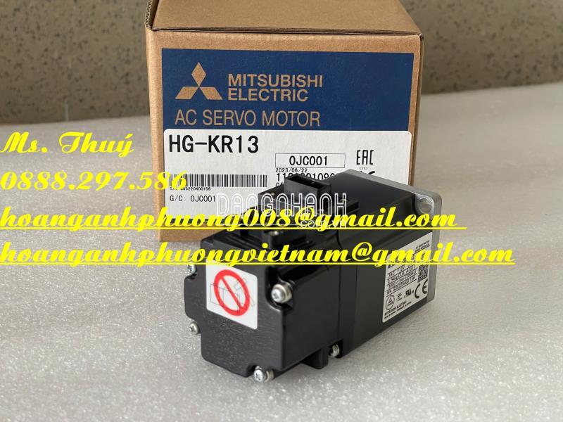 Ưu đãi giá tốt - Động cơ Servo Mitsubishi HG-KR13 - New 100%
