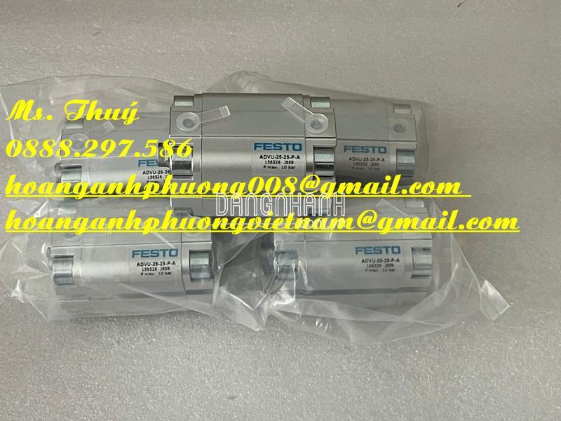 Xi lanh Festo ADVU-25-25-P-A - Thiết bị chính hãng tại Bình Dương