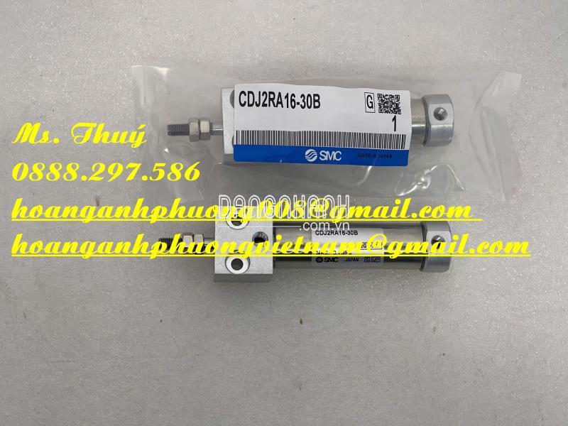 Nhà phân phối hãng SMC - Xi lanh nhỏ gọn CDJ2RA16-30B