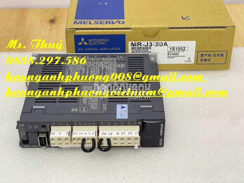 Bộ điều khiển Mitsubishi MR-J3-20A - Made in Japan 