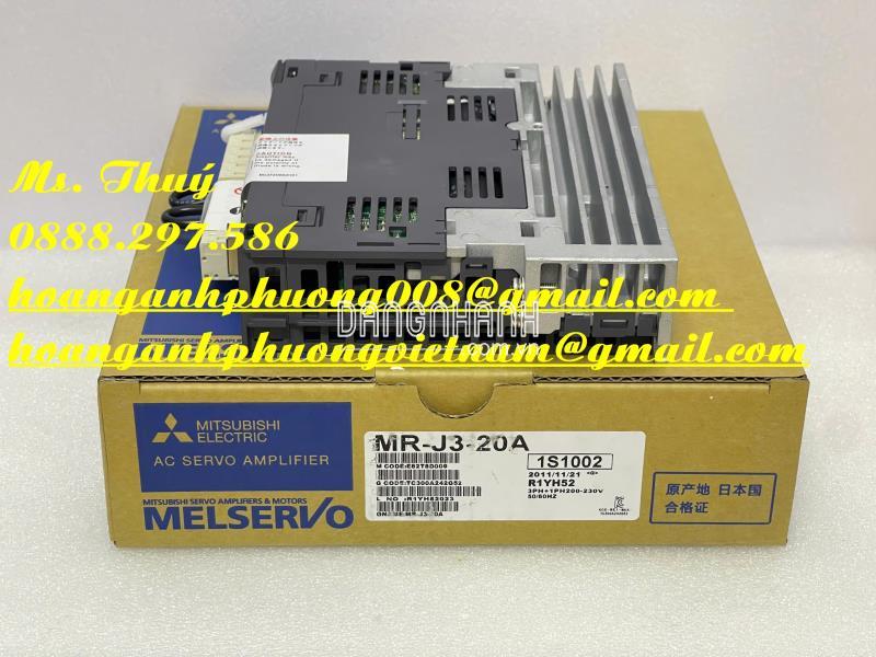 Bộ điều khiển Mitsubishi MR-J3-20A - Made in Japan 