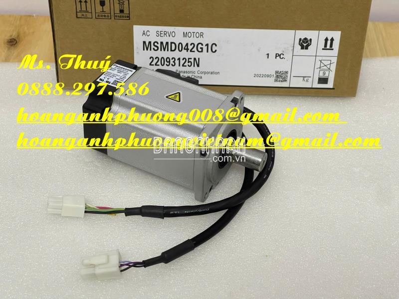 Chuyên hàng Panasonic - Động cơ MSMD042G1C mới 100%