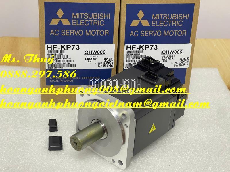 AC servo motor HF-KP73 - Mitsubishi nhập mới Japan