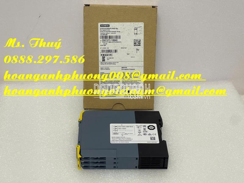 Safety Relay Siemens 3SK1211-1BB40 - Hàng mới 100%