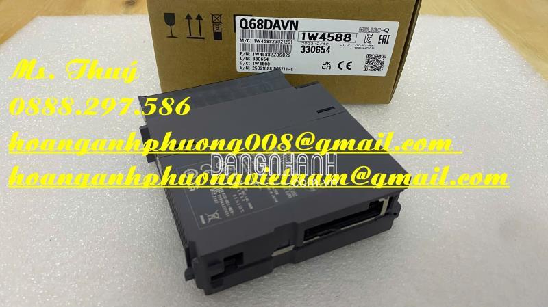 Module dòng Q - Mitsubishi Q68DAVN - Hàng chuẩn nhập khẩu