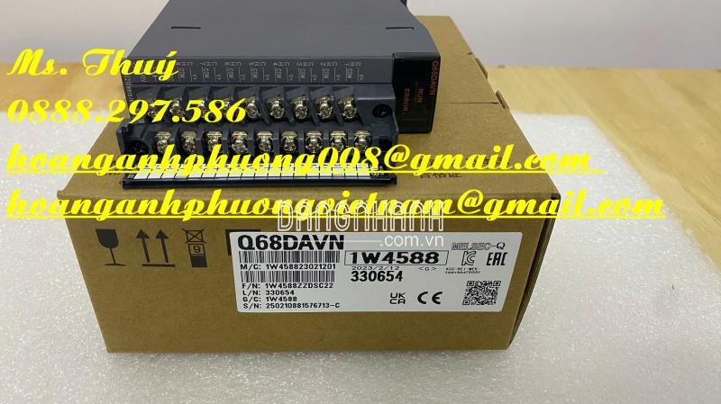 Module dòng Q - Mitsubishi Q68DAVN - Hàng chuẩn nhập khẩu