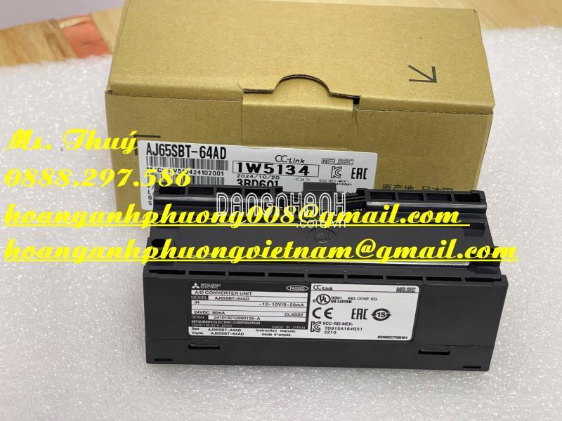 CC-link Mitsubishi AJ65SBT-64AD - New 100%