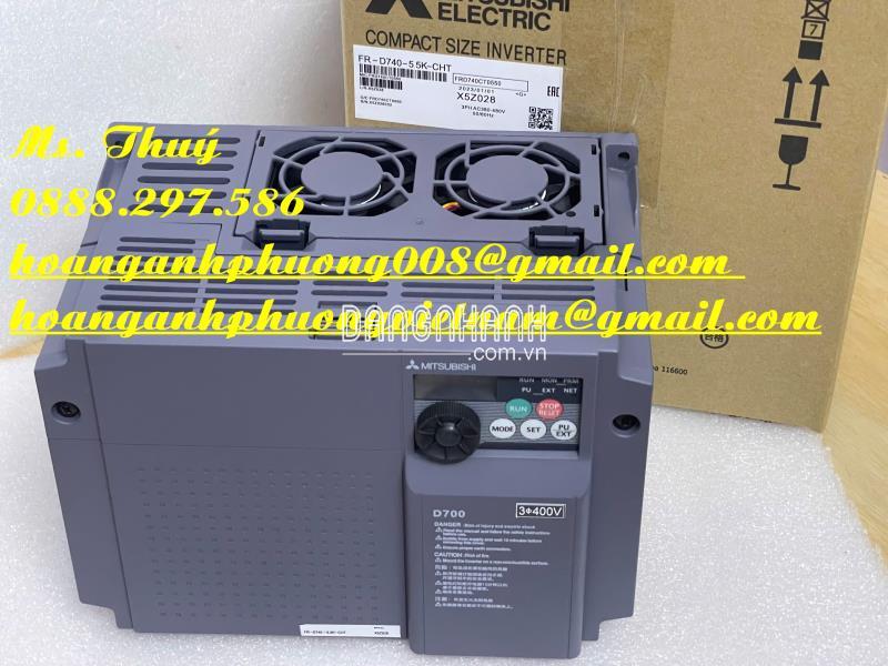 Mitsubishi giá tốt - Biến tần FR-D740-5.5K-CHT - Hàng mới 100%