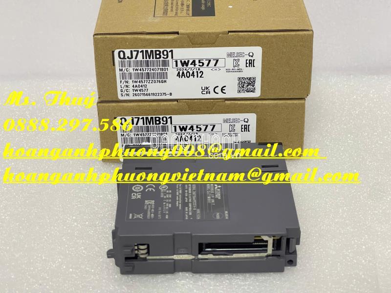Mô đun Mitsubishi QJ71MB91 mới 100% - Cty Hoàng Anh Phương