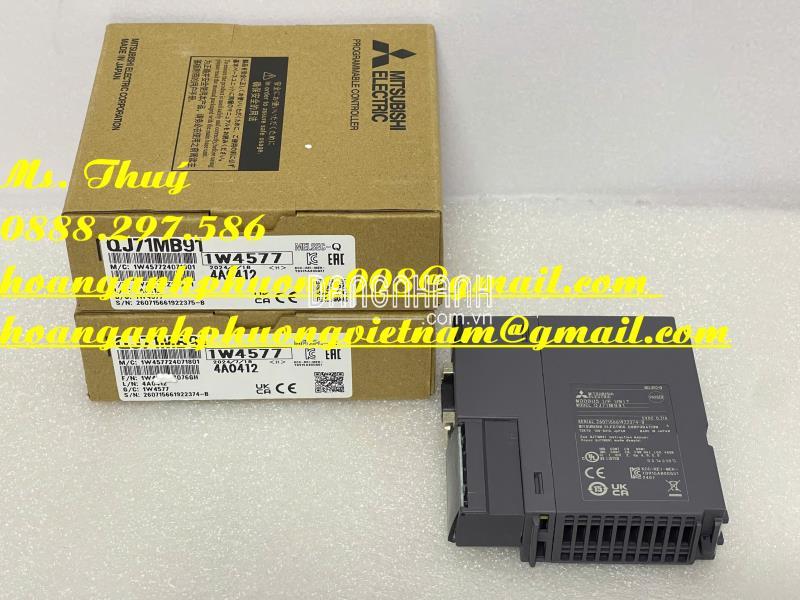 Mô đun Mitsubishi QJ71MB91 mới 100% - Cty Hoàng Anh Phương