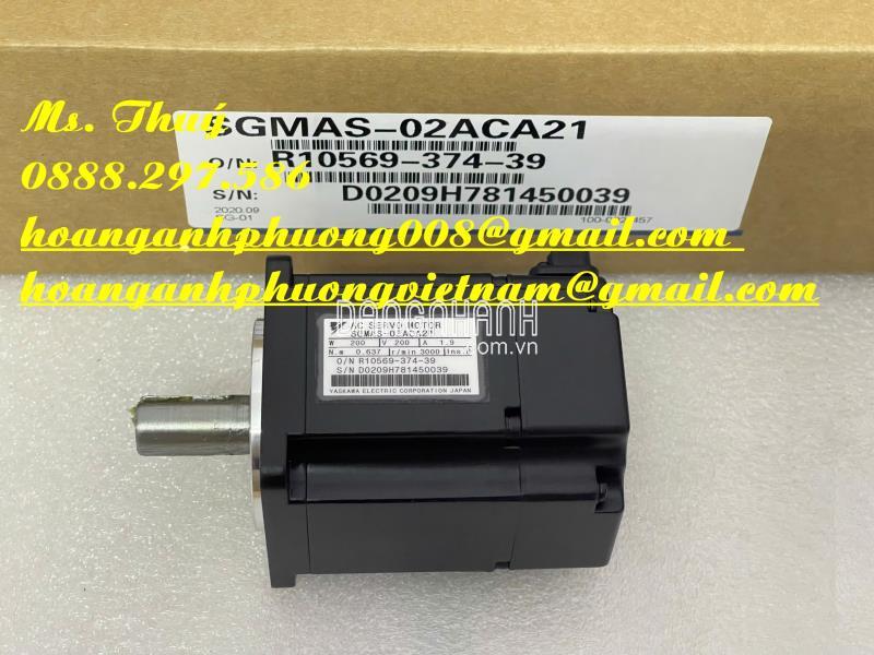 Động cơ Yaskawa SGMAS-02ACA21 - Hàng Nhật chính hãng