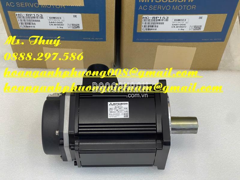 AC servo motor HC-RP153 Mitsubishi - Thiết bị nhập khẩu giá tốt