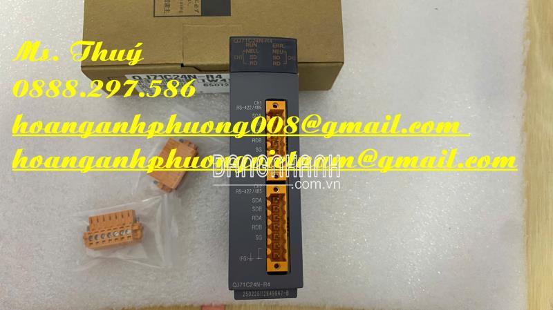 Module mới 100% - QJ71C24N-R4 Mitsubishi chính hãng nhập khẩu
