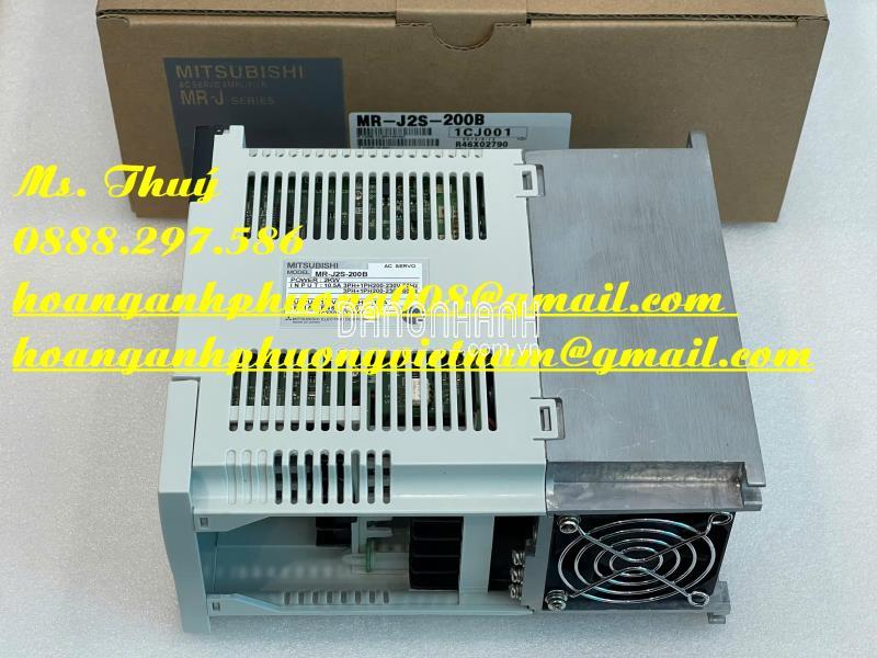 New servo driver - MR-J2S-200B - Phân phối Mitsubishi tại Bình Dương