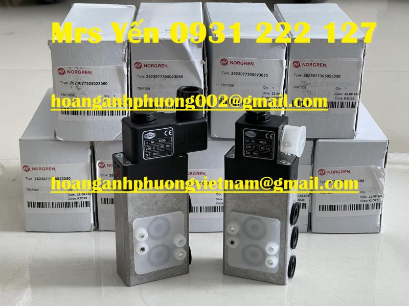 Van điện từ 2623077 Norgren Germany - Nhập khẩu bởi Hoàng Anh Phương