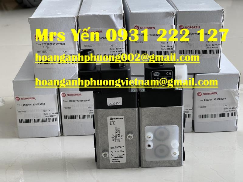 Van điện từ 2623077 Norgren Germany - Nhập khẩu bởi Hoàng Anh Phương