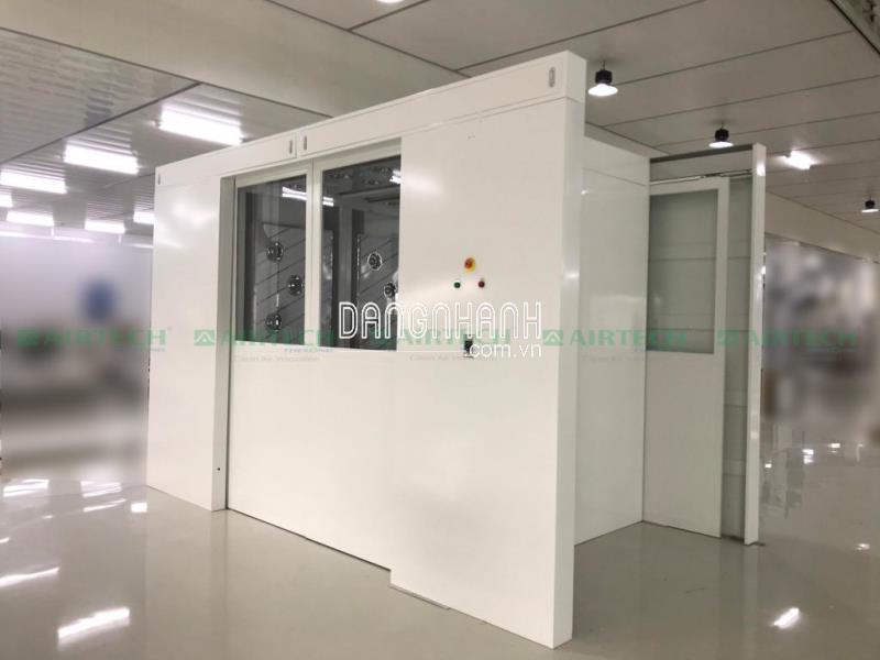 AIRSHOWER LOẠI CỬA TRƯỢT HAI CÁNH (LOẠI NHỎ)