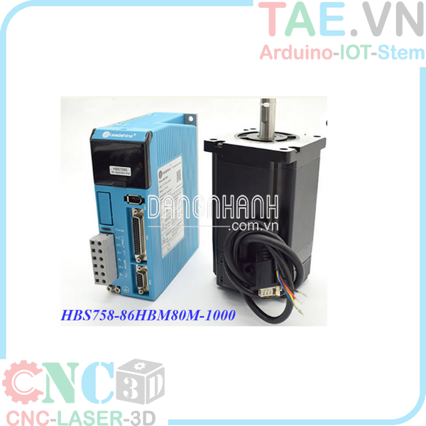 Combo Động cơ 86CME85 +Driver HBS758 Leadshine