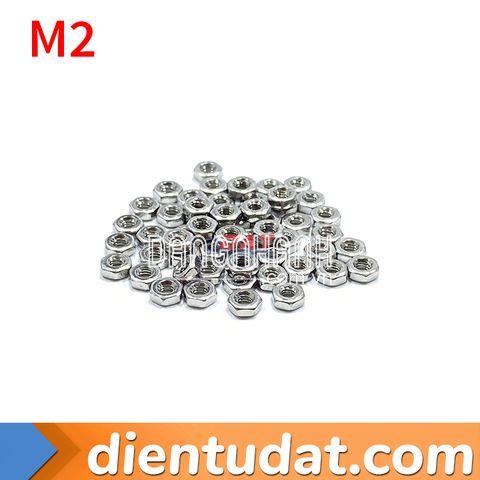 Đai Ốc Lục Giác Thép Không Gỉ M2 M3