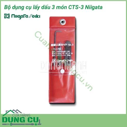 Bộ dụng cụ lấy dấu 3 món CTS-3 Niigata
