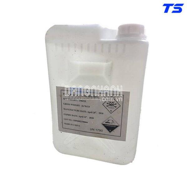 Hóa chất Hydroflouric Acid – HF – 7664-39-3 – Hàng Trung Quốc