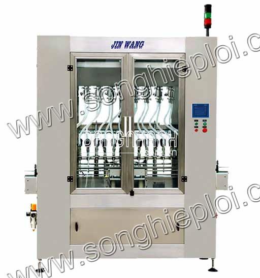 Máy chiết rót chất lỏng 16 vòi tự động SHL-16AS