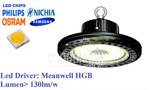 Đèn led nhà xưởng UFO 150W bảo hành 5 năm