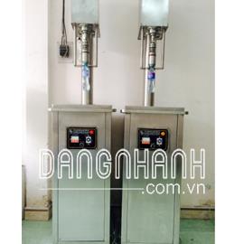 Máy siết nắp chai bán tự động