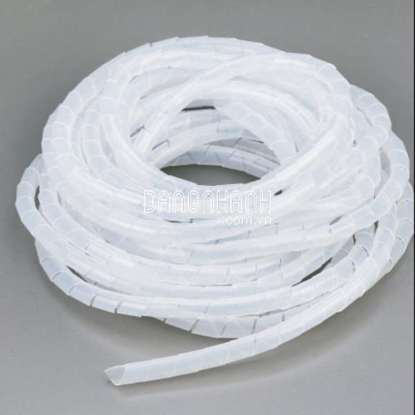 Dây xoắn ruột gà 1 mét Trắng,10mm