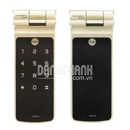 Khóa Điện Tử Yale YDD424 Gold Vân Tay