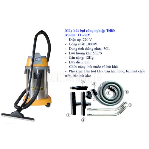 Máy hút bụi công nghiệp TEKLIFE TL-803Y