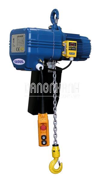 PALĂNG XÍCH ĐIỆN CỐ ĐỊNH KD-1 500 KG - 2 TẤN