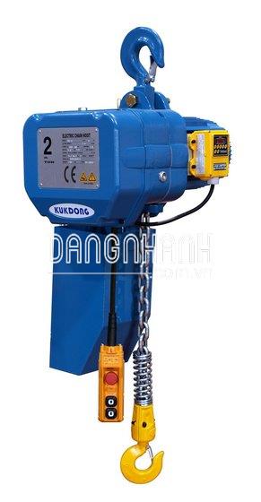 PALĂNG XÍCH ĐIỆN CỐ ĐỊNH KD-2 2 TẤN - 5 TẤN