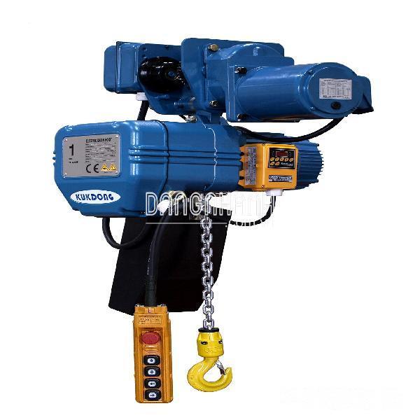 PALĂNG XÍCH ĐIỆN CHẠY TRÊN DẦM I KD-1M