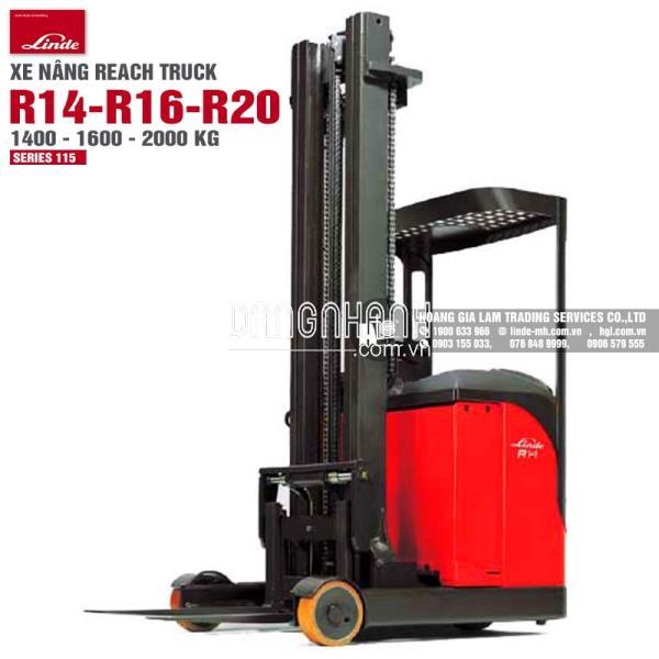 Xe nâng reach truck Linde R14 – R20 (Series 115)
