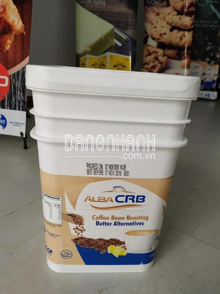 BƠ ĐỘNG VẬT CHỊU NHIỆT ALBA CRB COFFEE BEAN ROASTING BUTTER ALTERNATIVES