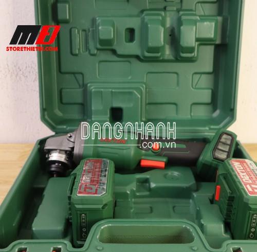 MÁY MÀI GÓC DÙNG PIN 21V KHÔNG CHỔI THAN DEKTON DK-AG2140BL (Tặng body khoan)