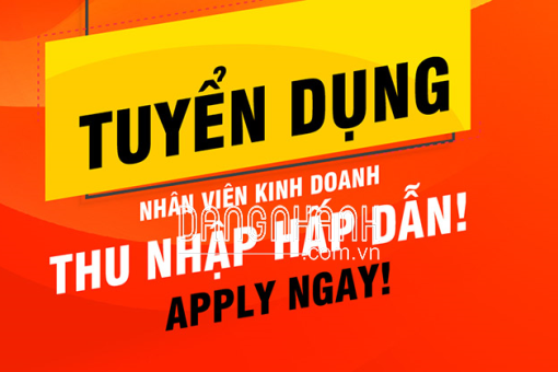 Cần tuyển Nhân viên Kinh doanh