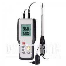 Máy Đo Tốc Độ, Lưu Lượng, Nhiệt Độ Gió Trong Đường Ống HT-9829