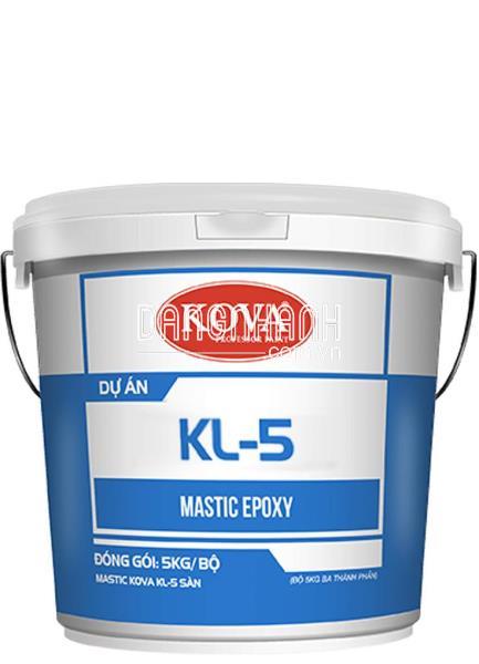 Mastic nội ngoại thất Kova KL-5 sàn, tường
