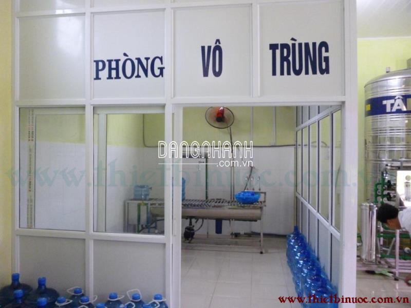 PHÒNG ĐẶT MÁY CHIẾT BÌNH 21 LÍT NƯỚC
