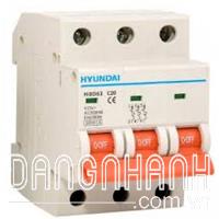 MCB HYUNDAI 3P-10A-6KA ( HIBD63-N )