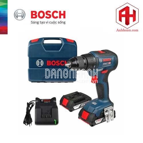 Máy khoan pin Bosch GSB 18V-50 (Set 2x2Ah) Brushless