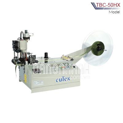 MÁY CẮT RUY BĂNG THẲNG VÀ XÉO KHỔ NHỎ TBC-50HX