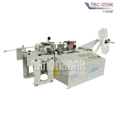 MÁY CẮT VÀ XẾP NHÃN SỬ DỤNG DAO NGUỘI CUTEX TBC-55SK
