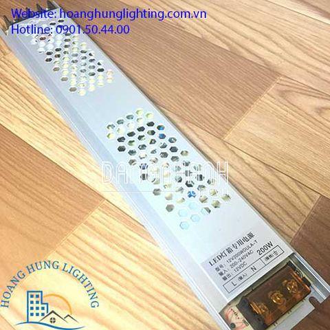 Nguồn đèn led dây 12v 200w siêu mỏng cao cấp HH-12V-PW200