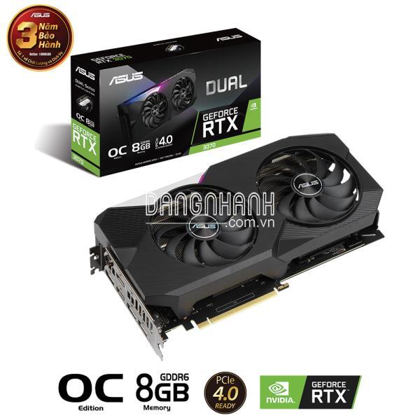 VGA ASUS DUAL-RTX3070-O8G, RTX 3070, OC Edition, 8GB GDDR6, 256BIT, 2 Fan