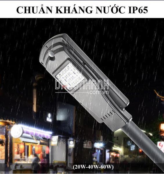 Đèn đường cảm biến (20W-40W-60W) năng lượng mặt trời - L5F