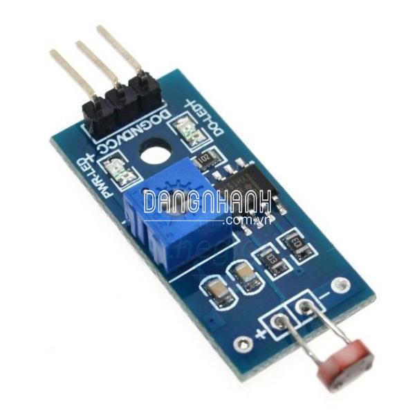 LM393 Cảm Biến Ánh Sáng Quang Trở 3 Chân