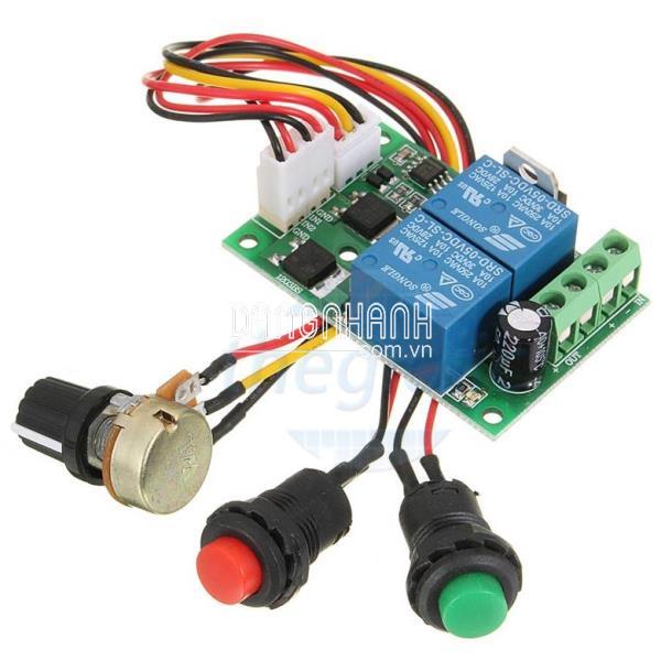 Mạch Điều Khiển Tốc Độ Động Cơ PWM 3A Có Đảo Chiều